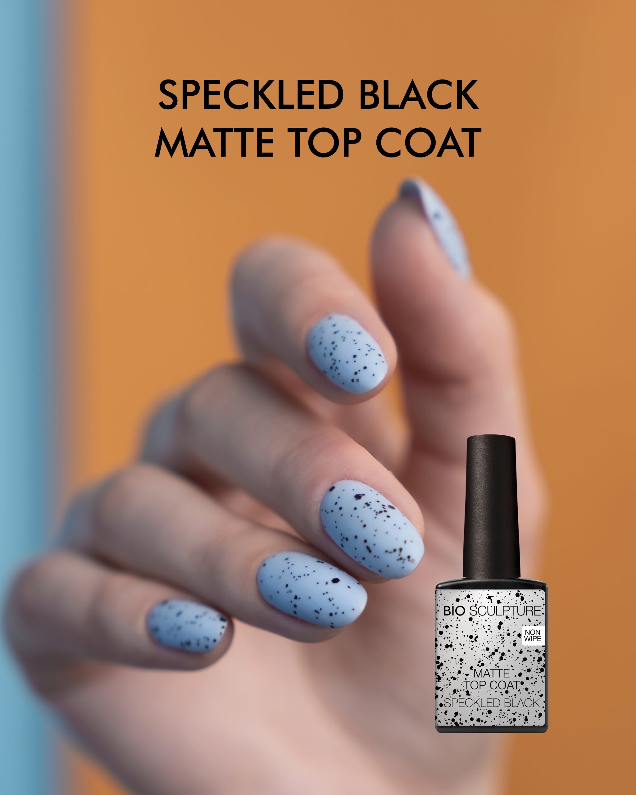 Speckled Black Matte Top Coat - Image 5