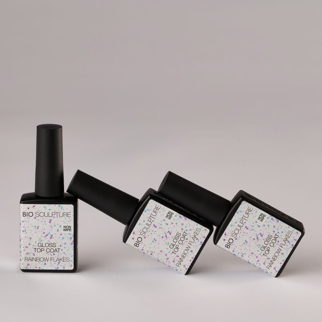 Rainbow Flakes Gloss Top Coat - Image 4